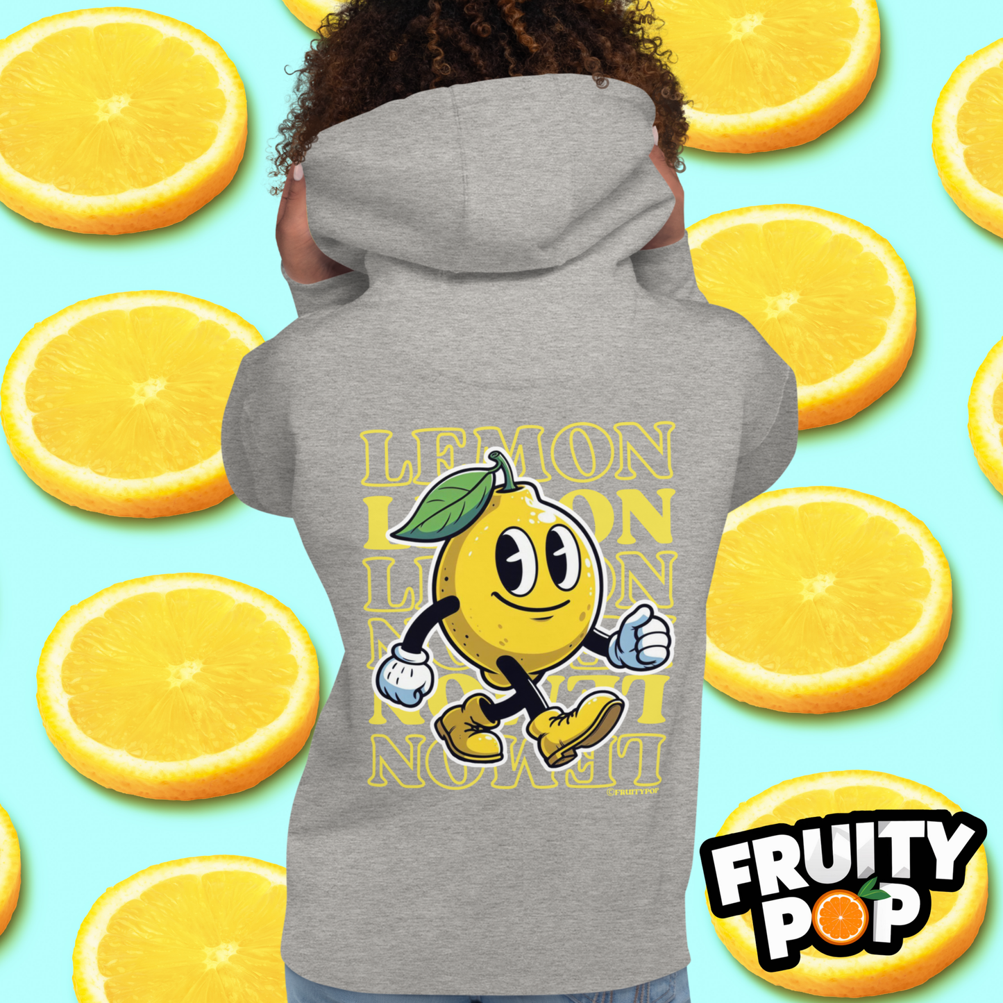 🍋 Lemon Lenny- Hollow Lemon Lemon Lemon Unisex Pullover Hoodie 🍋