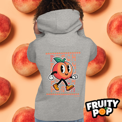 🍑 Peach Pete- PEACH PEACH PEACH Unisex Pullover Hoodie 🍑