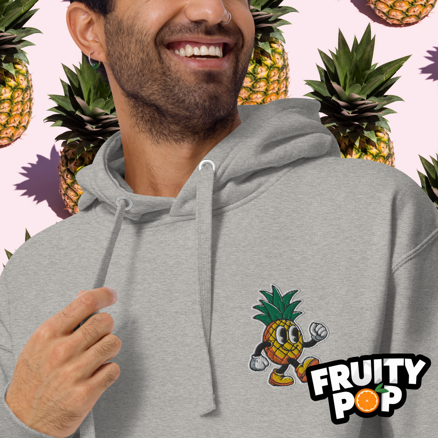 🍍 Pineapple Perry- Be Like A Pineapple Bite Back Unisex Pullover Hoodie 🍍