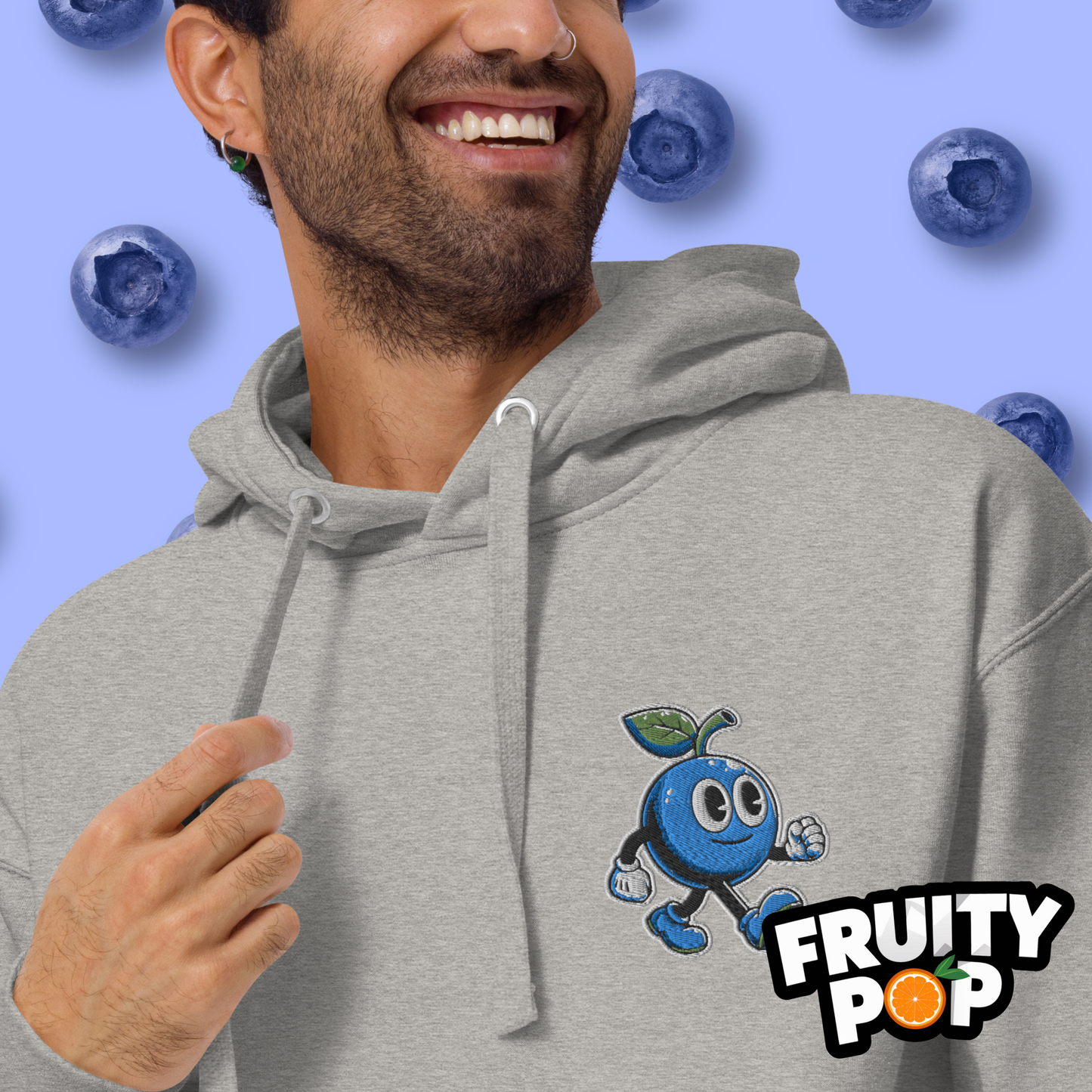 🍒💙 Blueberry Blake - Sweetest Berry In The Bush Kennedy Edition Unisex Pullover Hoodie 🍒💙