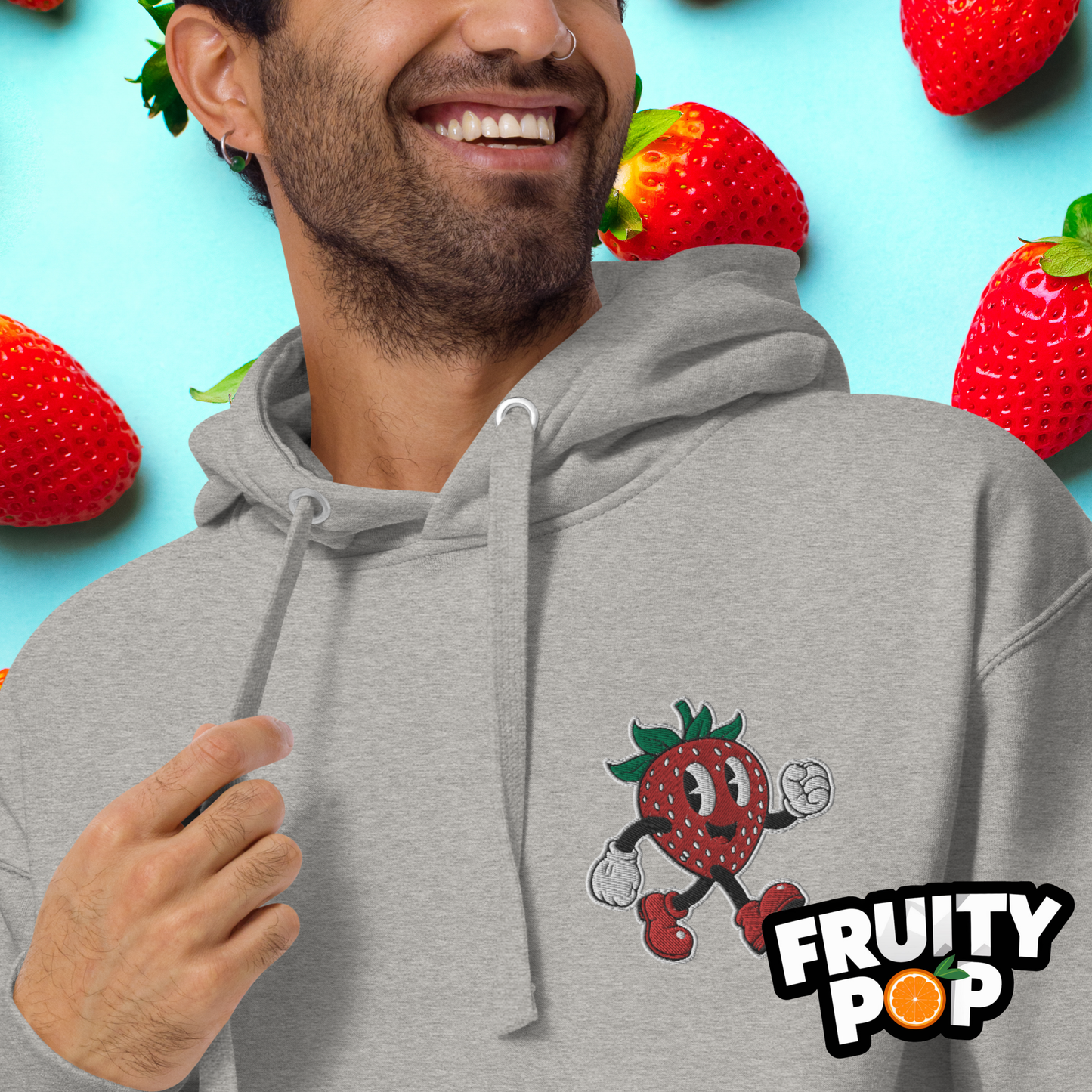 🍓 Strawberry Stan- You Are Berry Cute! Unisex Pullover Hoodie 🍓