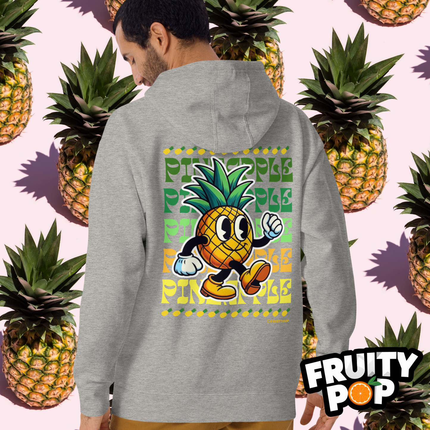 🍍 Pineapple Perry- PINEAPPLE PINEAPPLE PINEAPPLE Unisex Pullover Hoodie 🍍