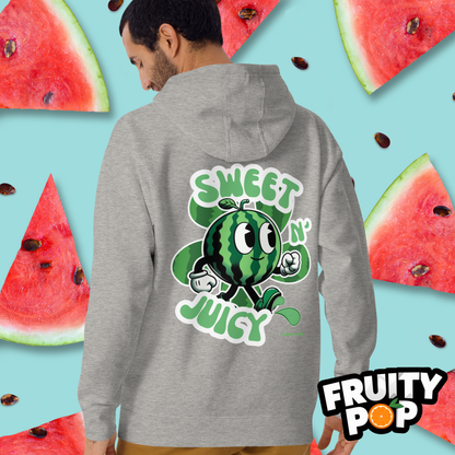 🍉 Melon Max- Sweet N' Juicy Melon Flower Unisex Pullover Hoodie 🍉