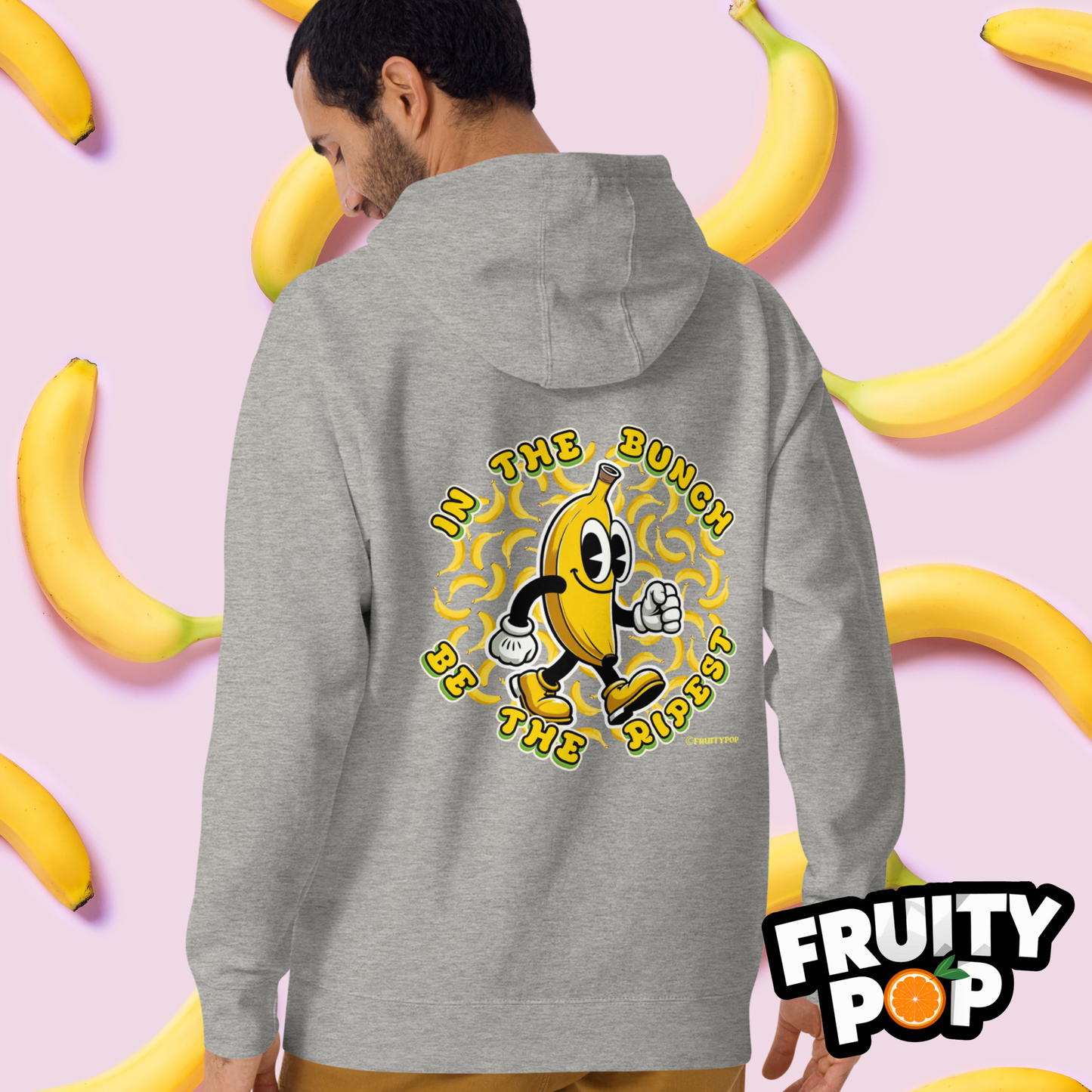 🍌 Banana Billy- In The Bunch Be The Ripest Unisex Pullover Hoodie 🍌