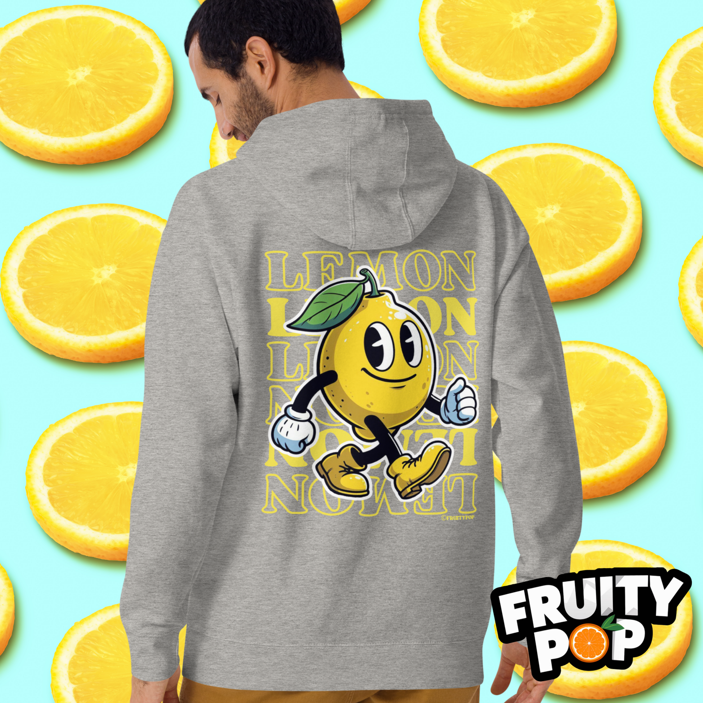 🍋 Lemon Lenny- Hollow Lemon Lemon Lemon Unisex Pullover Hoodie 🍋