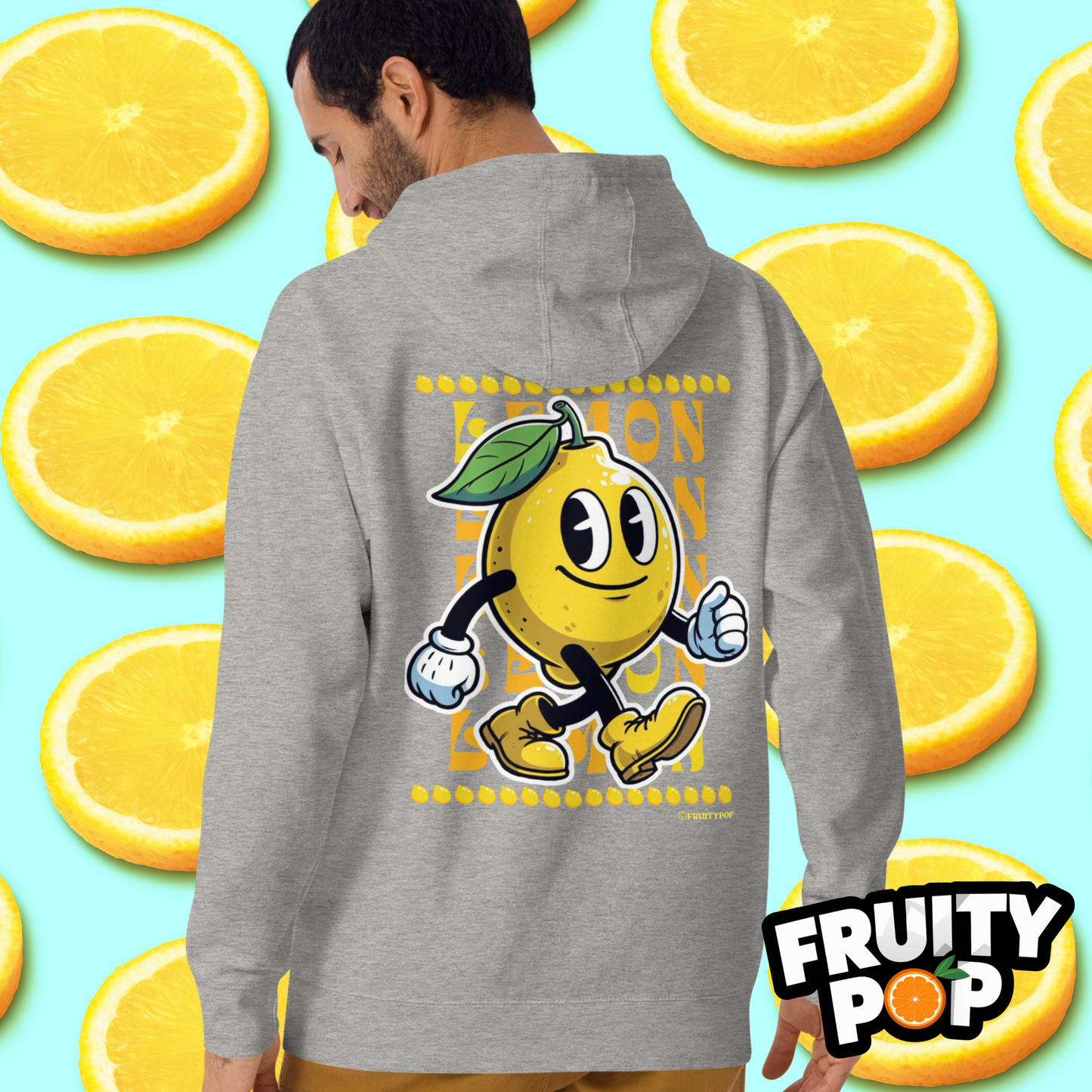 🍋 Lemon Lenny- LEMON LEMON LEMON Unisex Pullover Hoodie 🍋