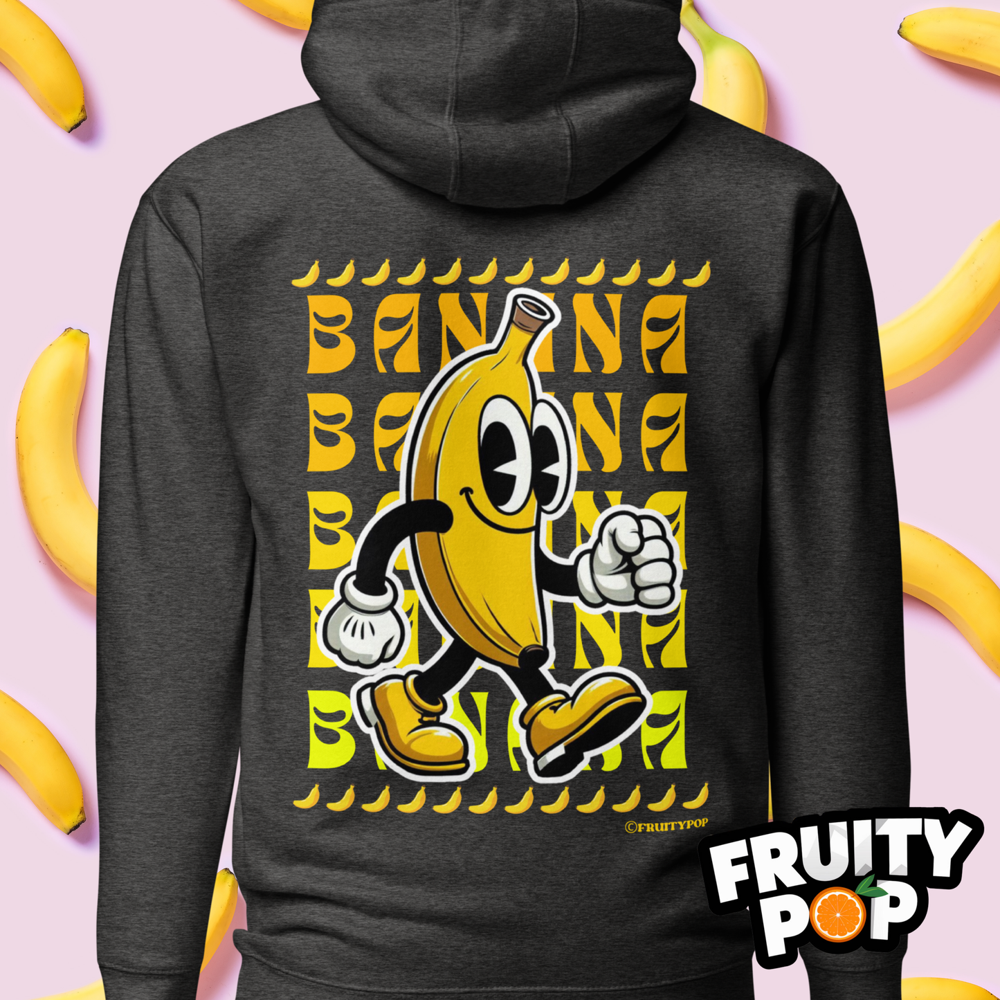 🍌 Banana Billy- BANANA BANANA BANANA Unisex Pullover Hoodie 🍌