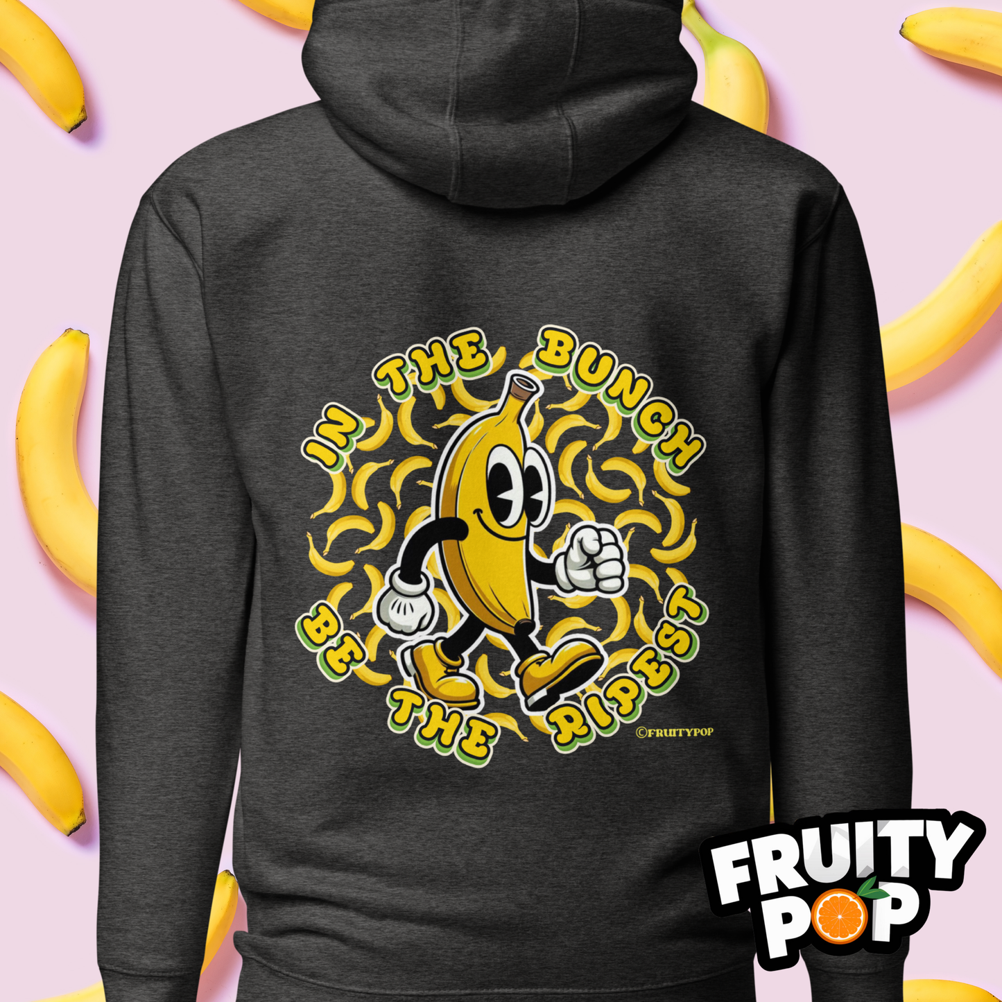 🍌 Banana Billy- In The Bunch Be The Ripest Unisex Pullover Hoodie 🍌