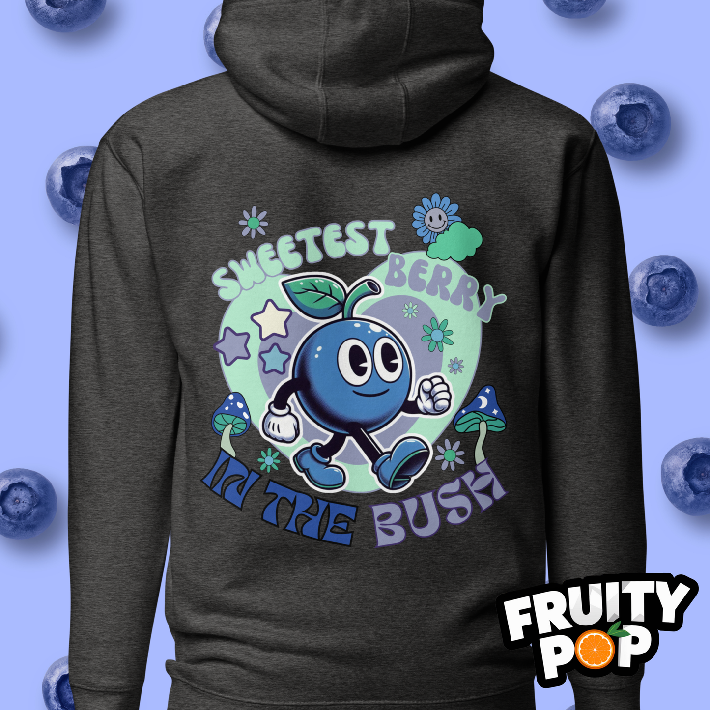 🍒💙 Blueberry Blake - Sweetest Berry In The Bush Kennedy Edition Unisex Pullover Hoodie 🍒💙