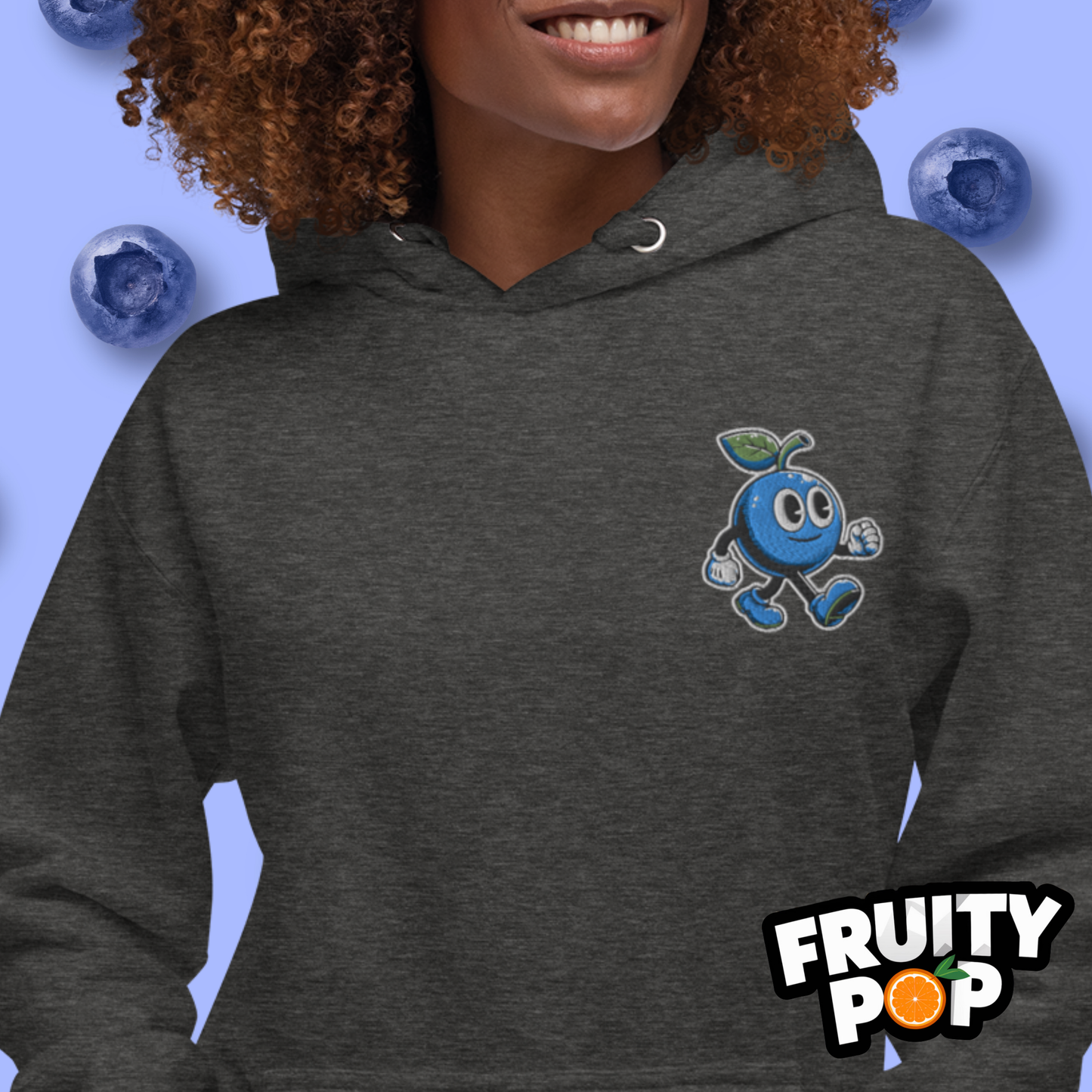 🍒💙 Blueberry Blake - I Wuv You Berry Much Kennedy Edition Unisex Pullover Hoodie 🍒💙