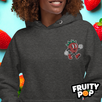 🍓 Strawberry Stan- STRAWBERRY STRAWBERRY STRAWBERRY Unisex Pullover Hoodie 🍓