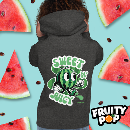 🍉 Melon Max- Sweet N' Juicy Melon Flower Unisex Pullover Hoodie 🍉