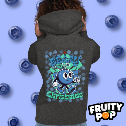 🍒💙 Blueberry Blake - Berry Christmas Unisex Pullover Hoodie 🍒💙