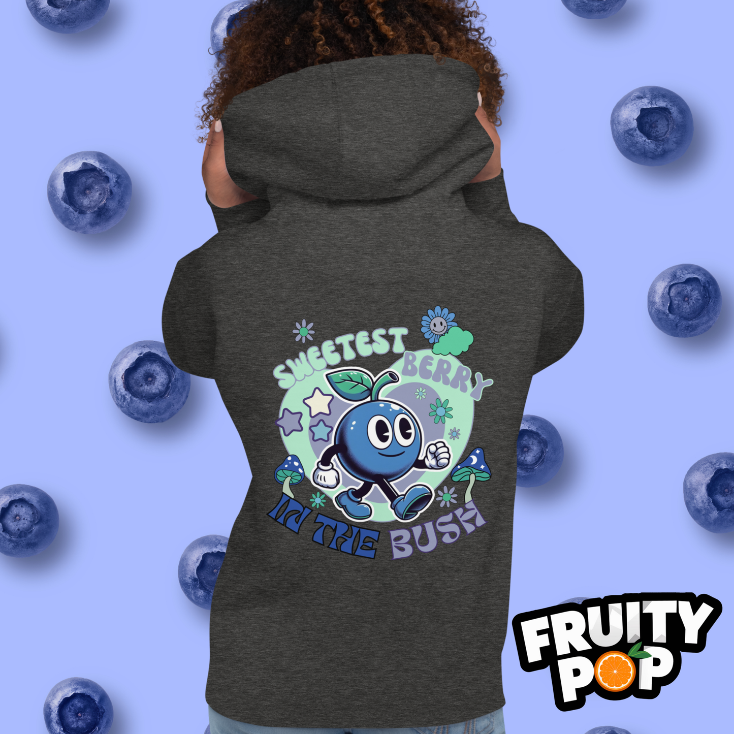 🍒💙 Blueberry Blake - Sweetest Berry In The Bush Kennedy Edition Unisex Pullover Hoodie 🍒💙
