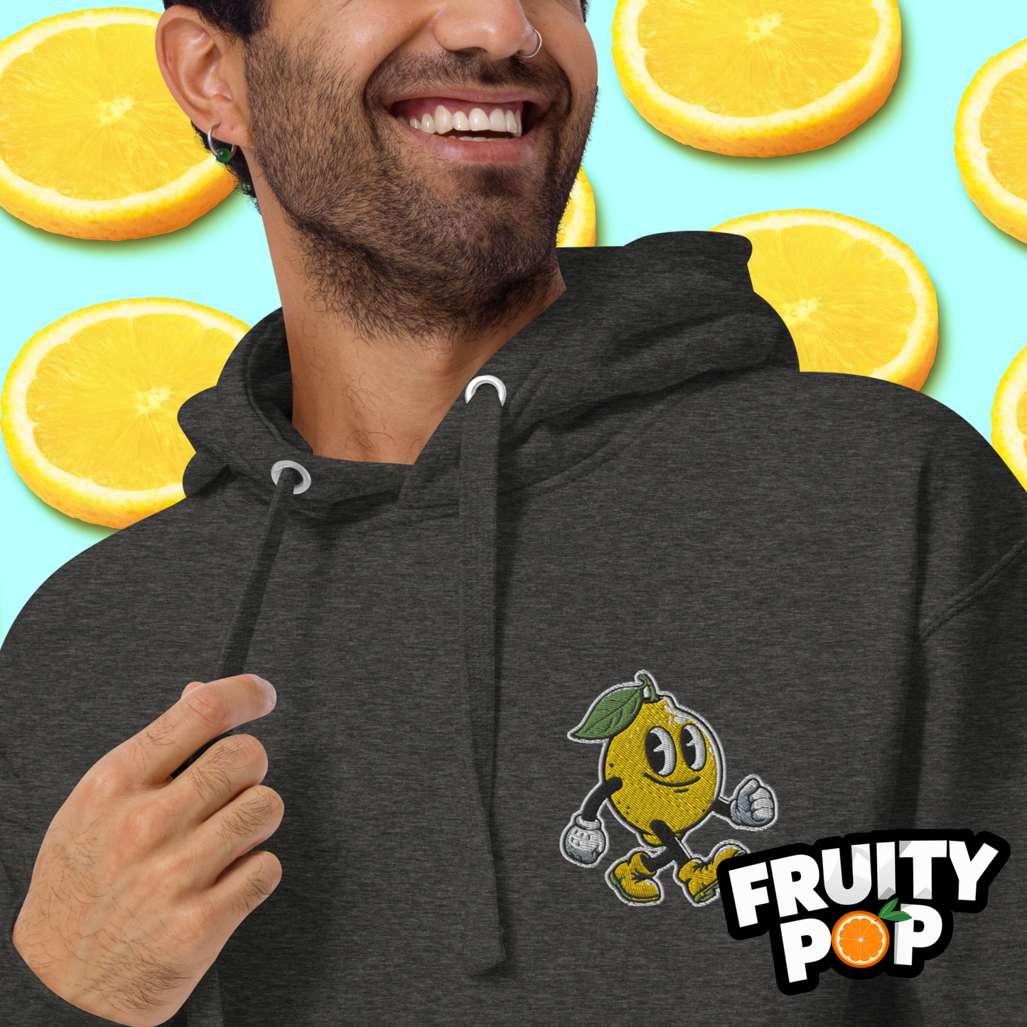 🍋 Lemon Lenny- Hollow Lemon Lemon Lemon Unisex Pullover Hoodie 🍋