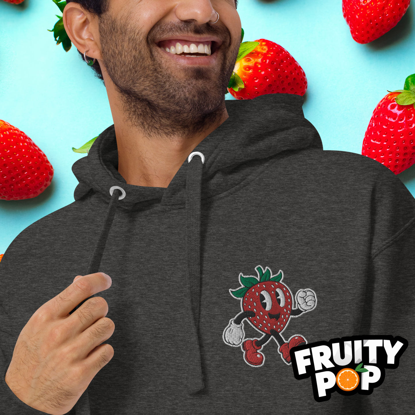 🍓 Strawberry Stan- You Are Berry Cute! Unisex Pullover Hoodie 🍓