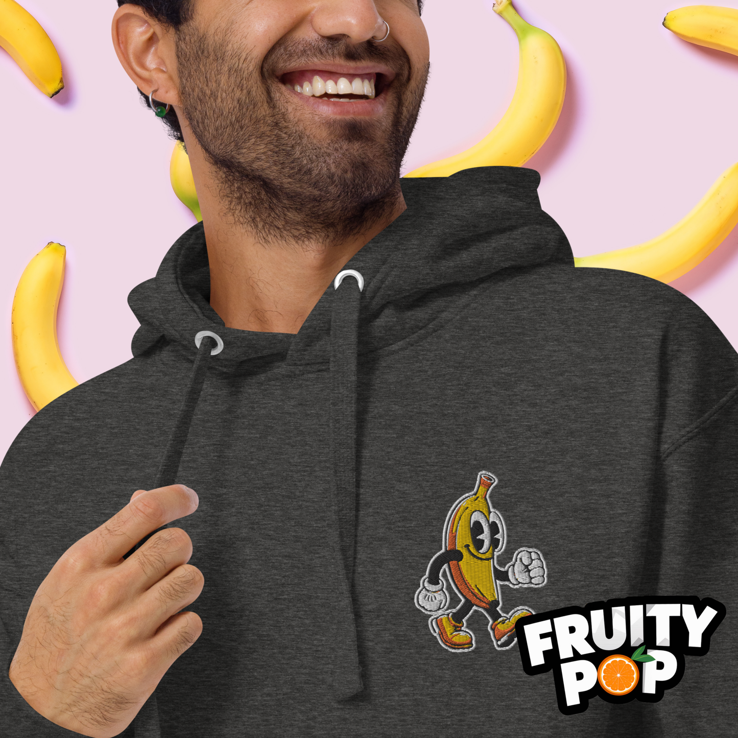 🍌 Banana Billy- In The Bunch Be The Ripest Unisex Pullover Hoodie 🍌