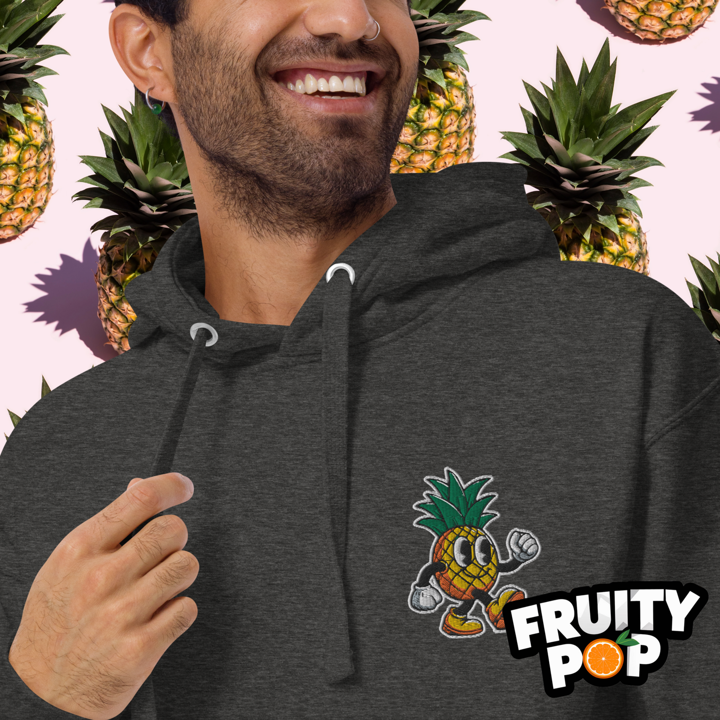 🍍 Pineapple Perry- Plays Well With Others Unisex Pullover Hoodie 🍍