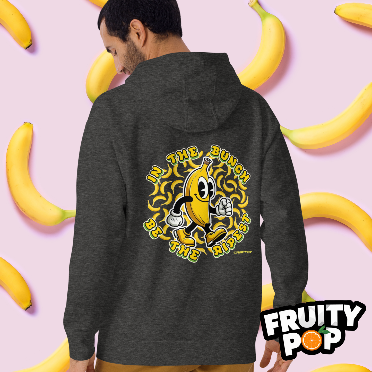 🍌 Banana Billy- In The Bunch Be The Ripest Unisex Pullover Hoodie 🍌