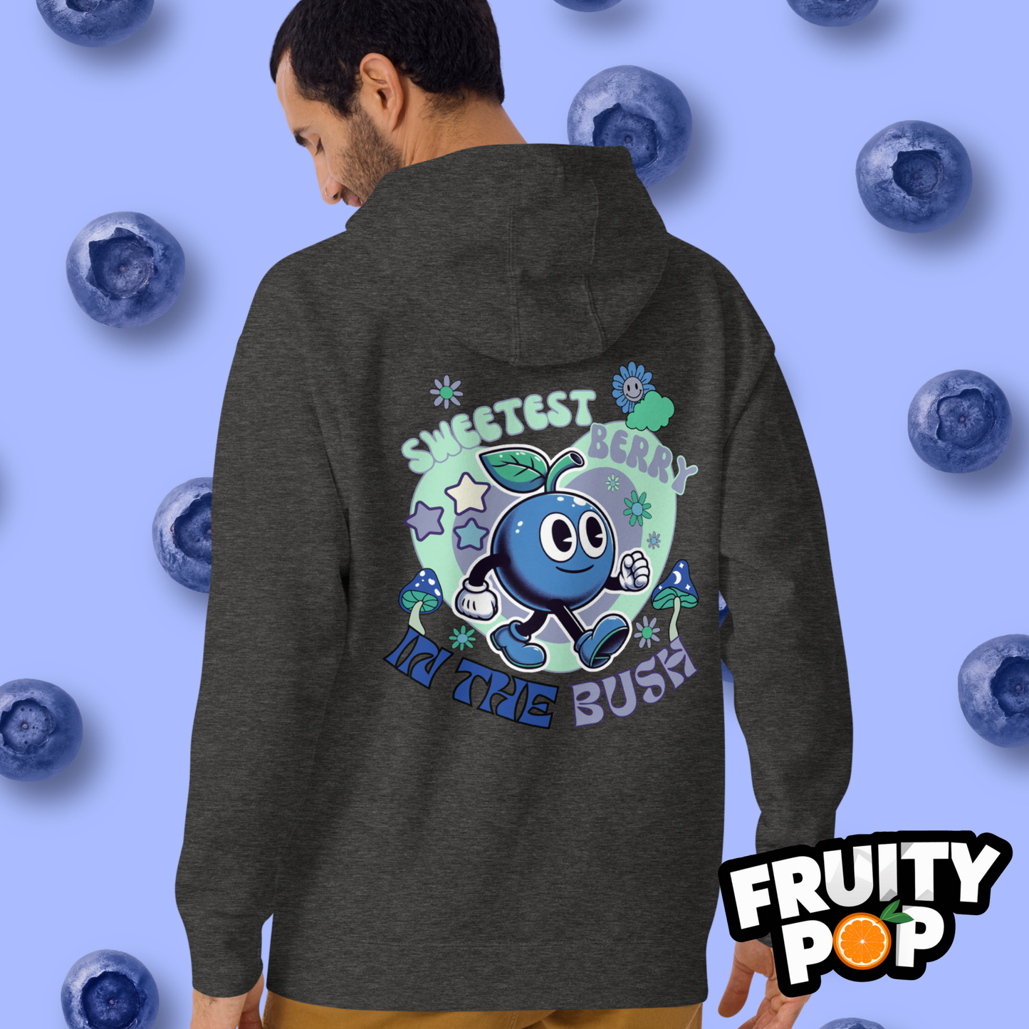 🍒💙 Blueberry Blake - Sweetest Berry In The Bush Kennedy Edition Unisex Pullover Hoodie 🍒💙