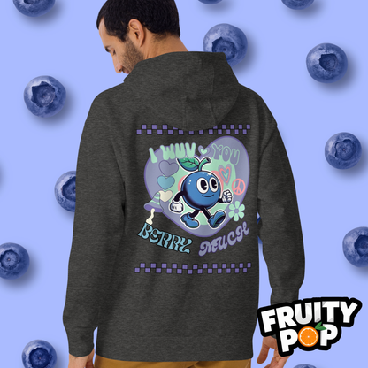 🍒💙 Blueberry Blake - I Wuv You Berry Much Kennedy Edition Unisex Pullover Hoodie 🍒💙