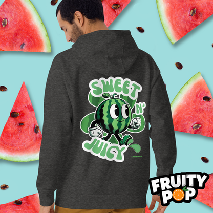 🍉 Melon Max- Sweet N' Juicy Melon Flower Unisex Pullover Hoodie 🍉