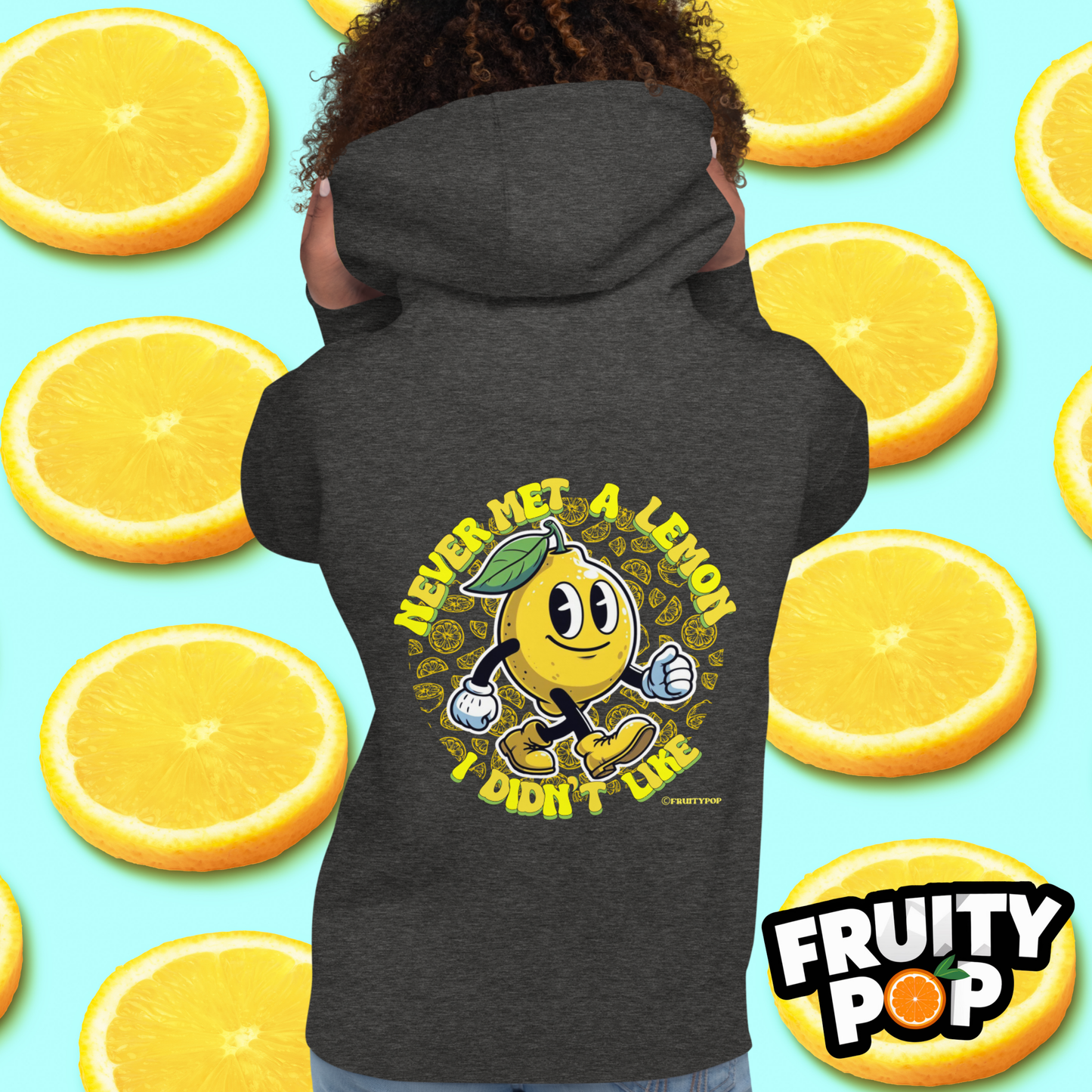 🍋 Lemon Lenny- Never Met A Lemon I Didn't Like Unisex Pullover Hoodie 🍋