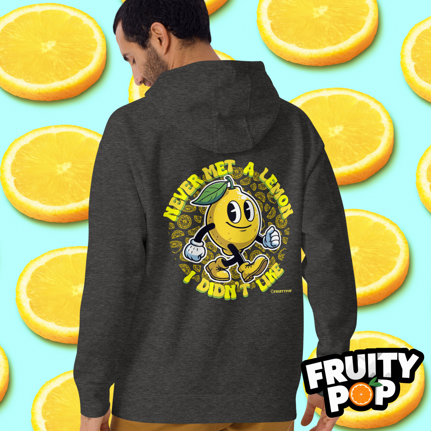 🍋 Lemon Lenny- Never Met A Lemon I Didn't Like Unisex Pullover Hoodie 🍋
