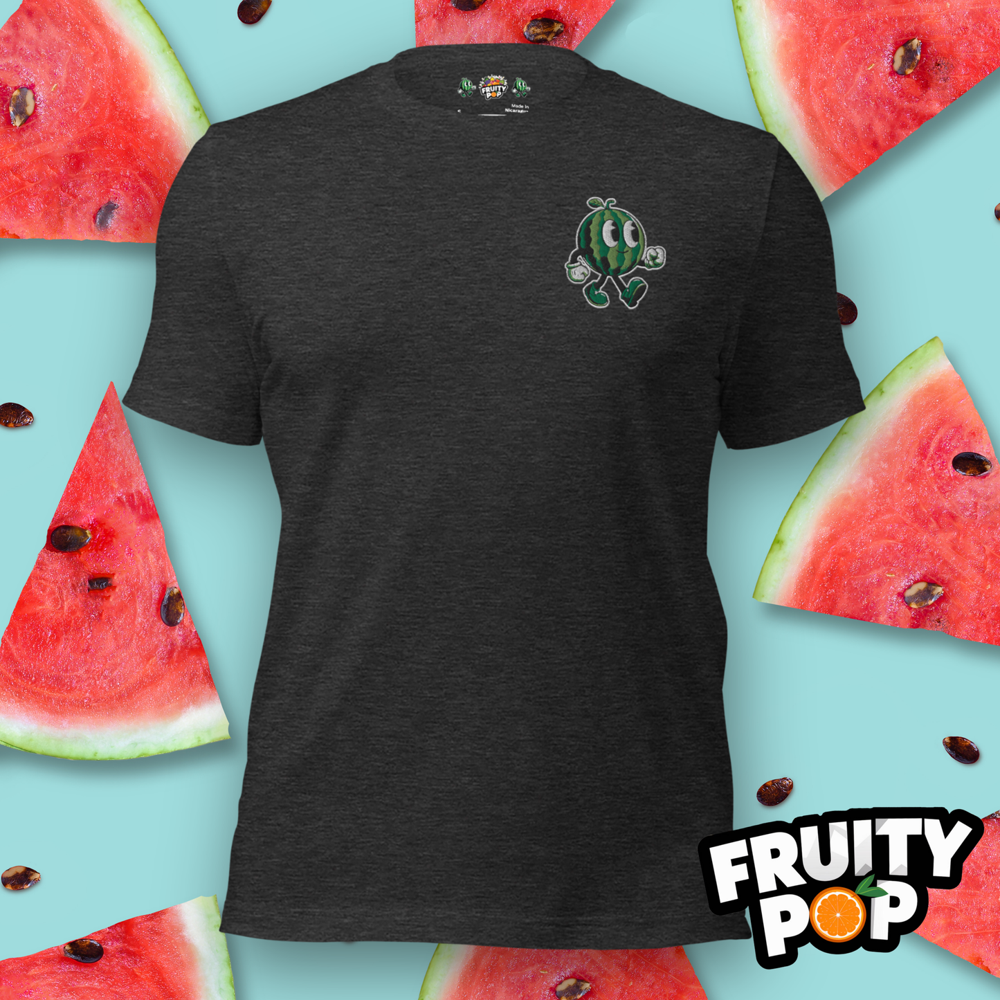 Embroidered Melon Max- Sweet N' Juicy Melon Flower