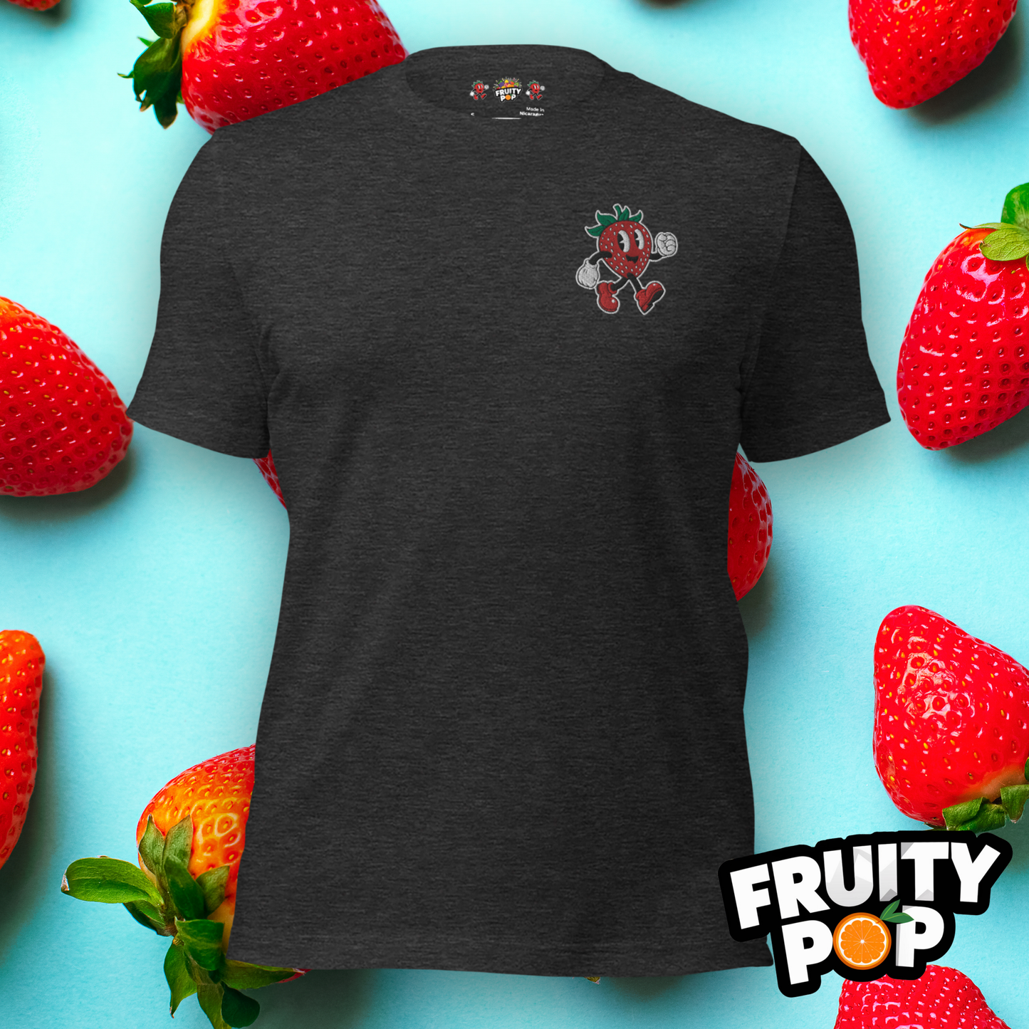 Embroidered Strawberry Stan- You Are Berry Cute!