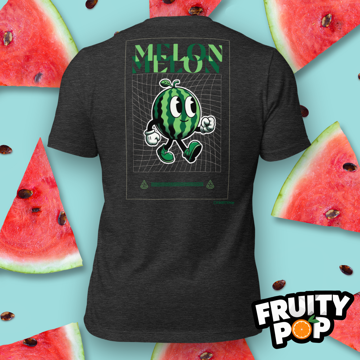 Embroidered Melon Max- Melon Melon Futuristic