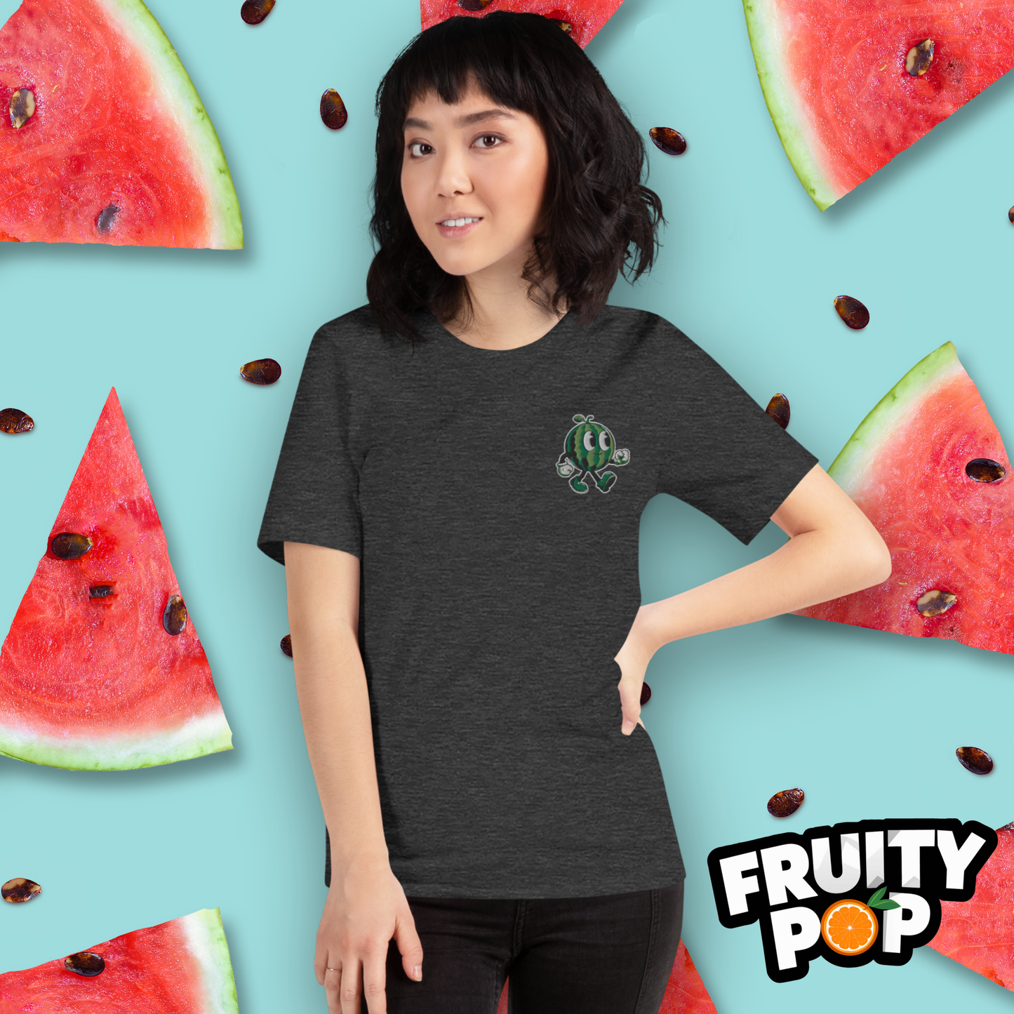 Embroidered Melon Max- Melon Melon Futuristic