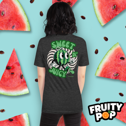 Embroidered Melon Max- Sweet N' Juicy Circle Illusion
