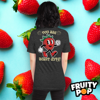 Embroidered Strawberry Stan- You Are Berry Cute!