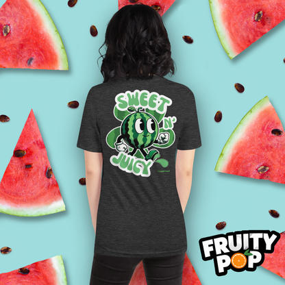 Embroidered Melon Max- Sweet N' Juicy Melon Flower