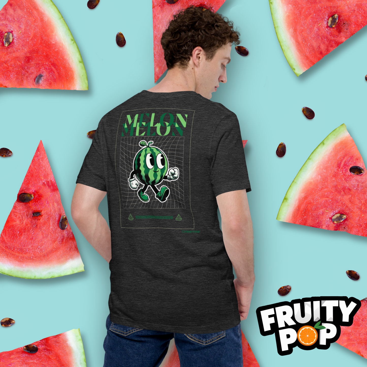 Embroidered Melon Max- Melon Melon Futuristic