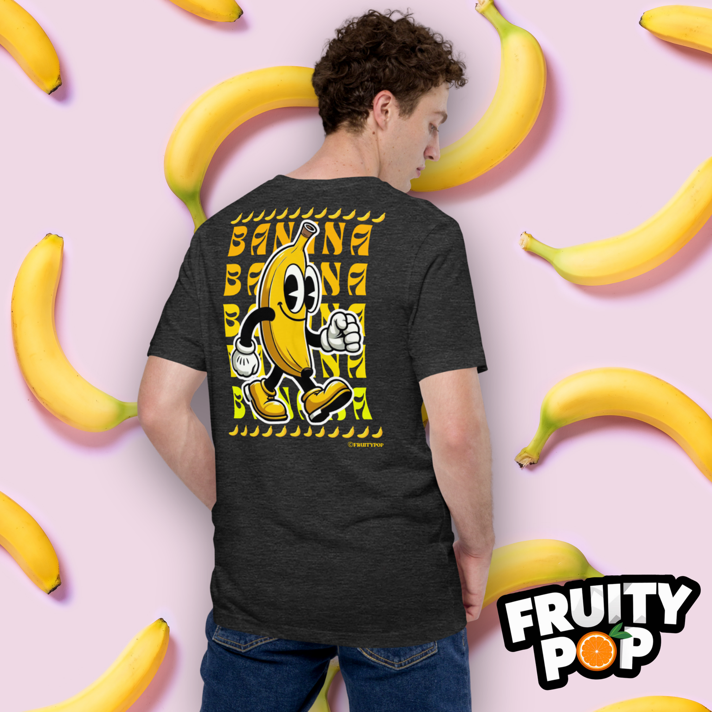 Embroidered Banana Billy- BANANA BANANA BANANA