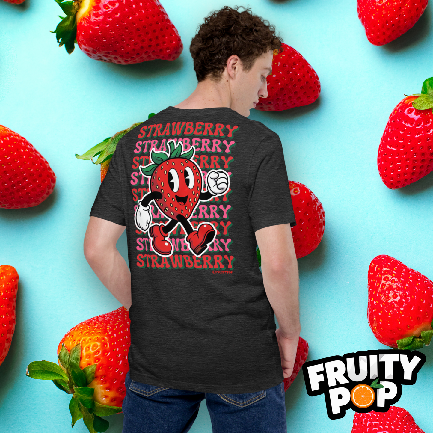 Embroidered Strawberry Stan- STRAWBERRY STRAWBERRY STRAWBERRY
