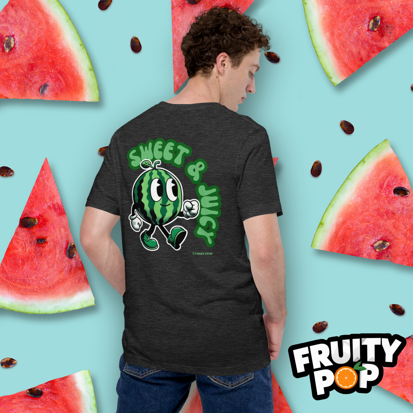 Embroidered Melon Max- Sweet N' Juicy