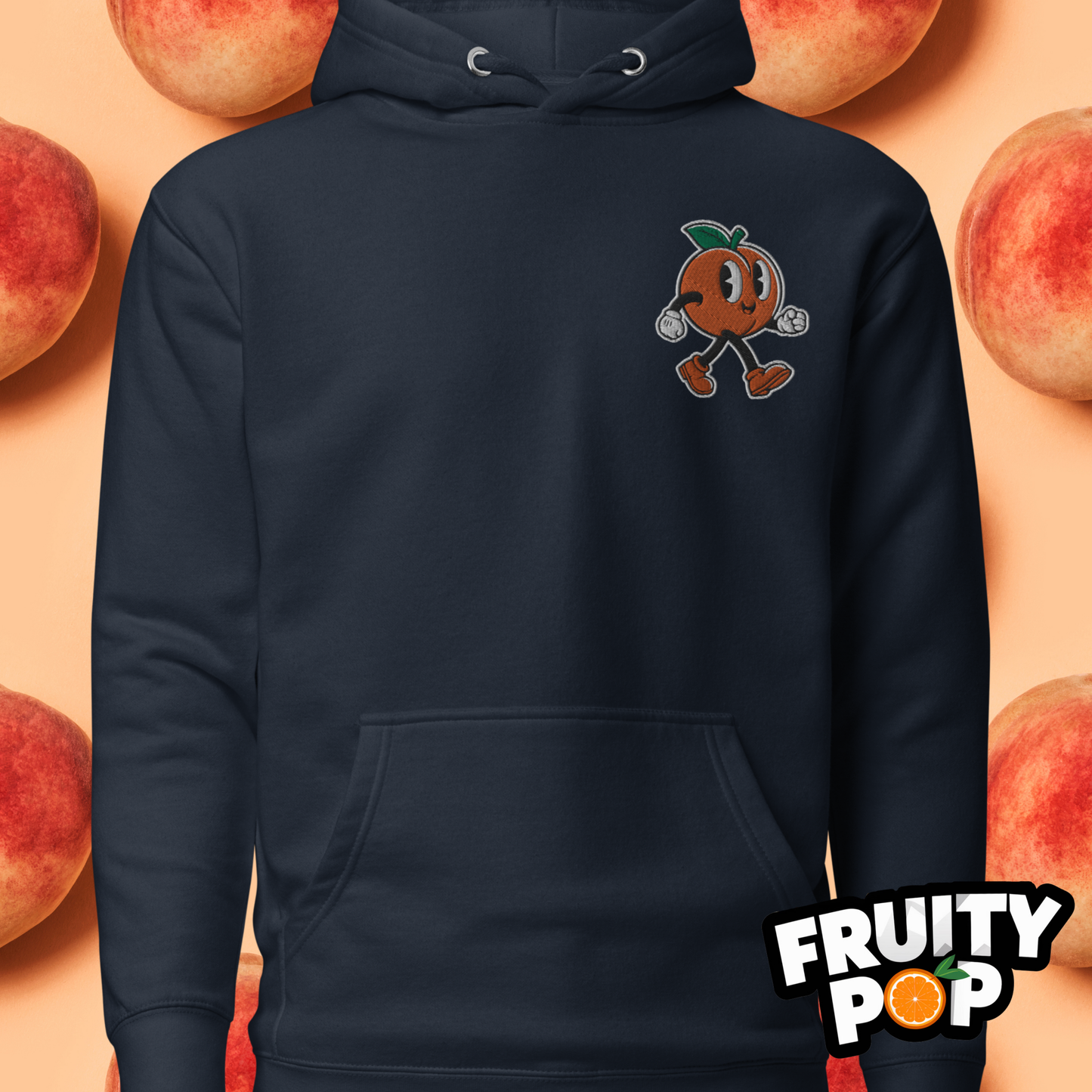 🍑 Peach Pete- Hollow Be Peachy Be Peachy Unisex Pullover Hoodie 🍑