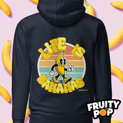 🍌 Banana Billy- Life Is Bananas Unisex Pullover Hoodie 🍌