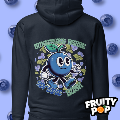 🍒💙 Blueberry Blake - Sweetest Berry In The Bush Unisex Pullover Hoodie 🍒💙