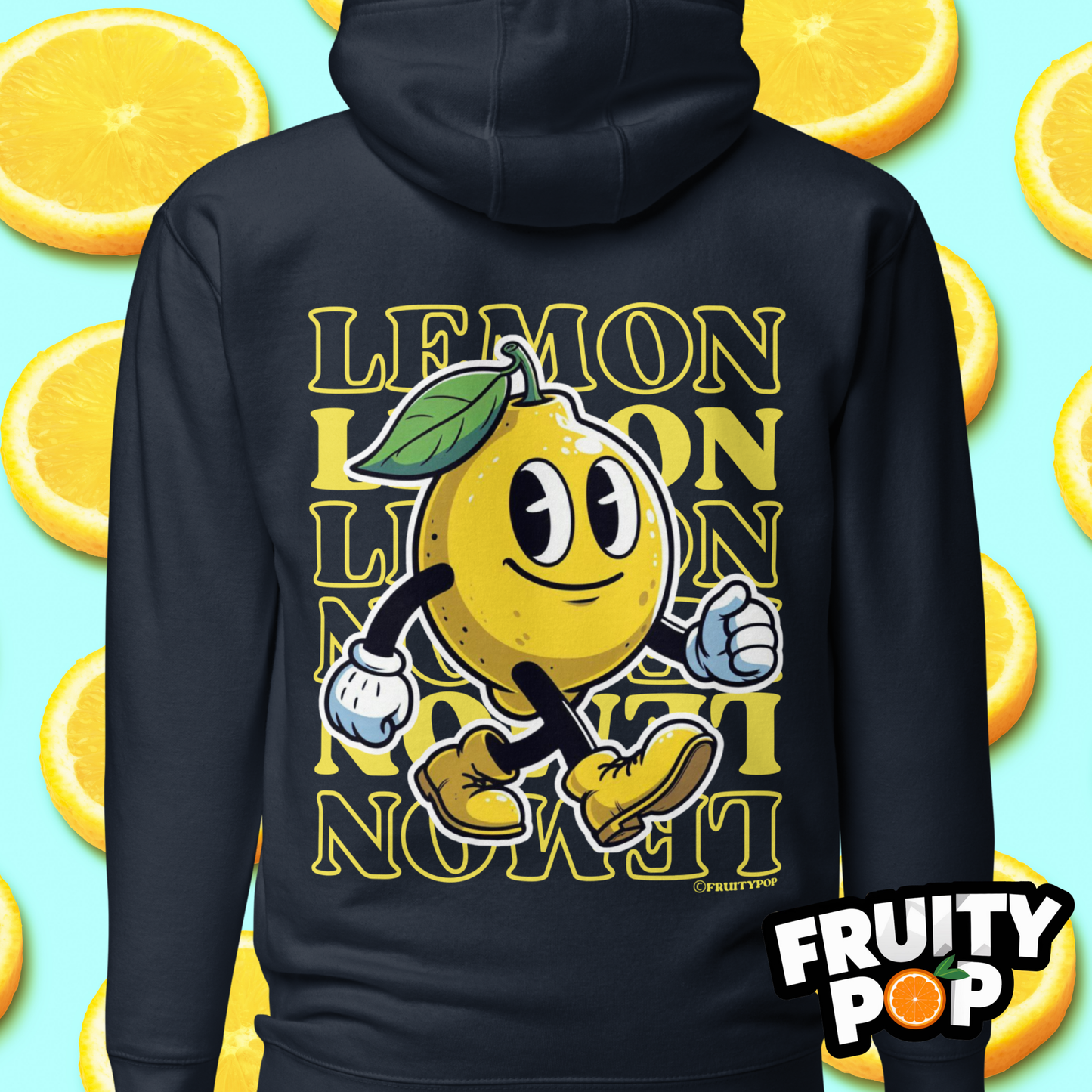 🍋 Lemon Lenny- Hollow Lemon Lemon Lemon Unisex Pullover Hoodie 🍋