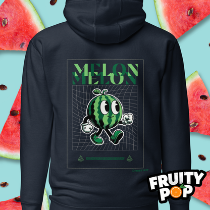 🍉 Melon Max- Melon Melon Futuristic Unisex Pullover Hoodie 🍉