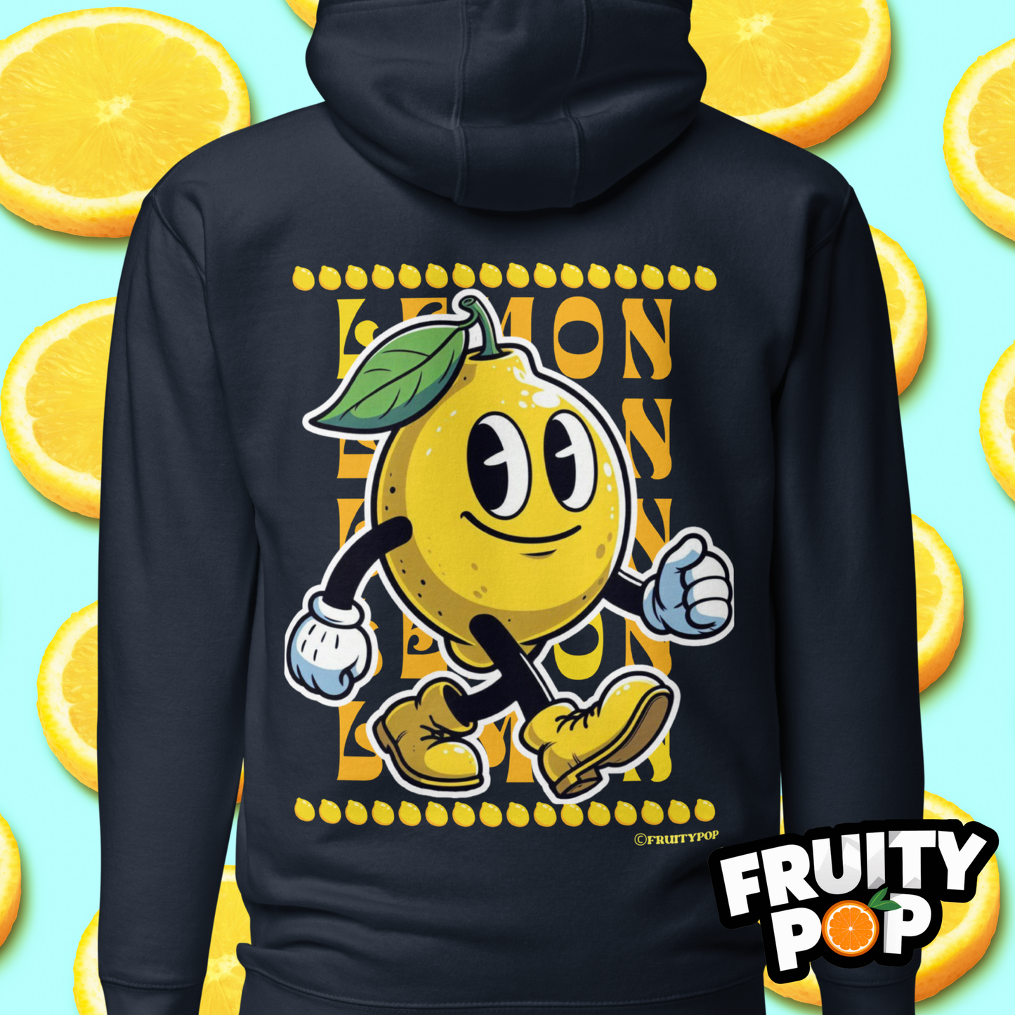 🍋 Lemon Lenny- LEMON LEMON LEMON Unisex Pullover Hoodie 🍋