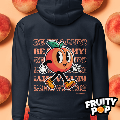 🍑 Peach Pete- Hollow Be Peachy Be Peachy Unisex Pullover Hoodie 🍑