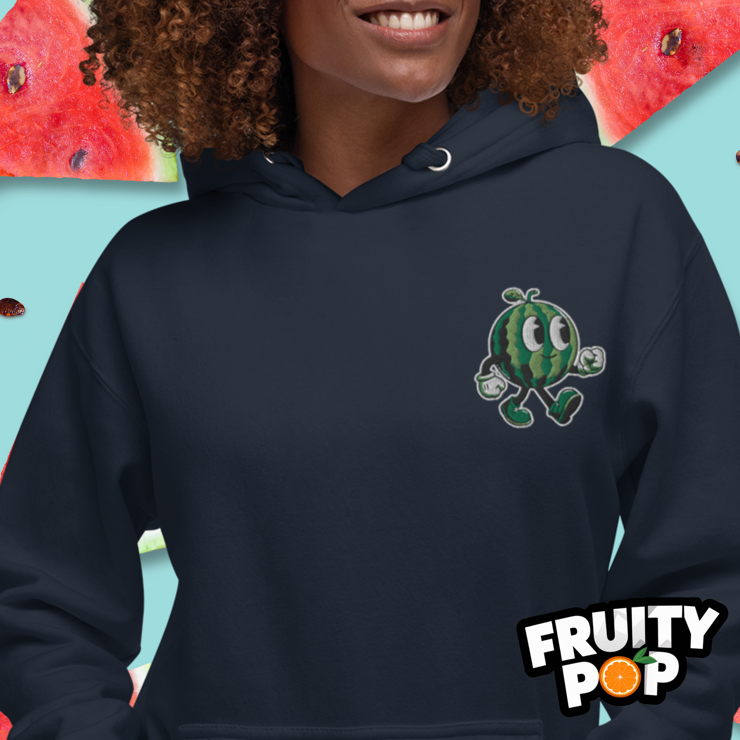 🍉 Melon Max- Sweet N' Juicy Unisex Pullover Hoodie 🍉