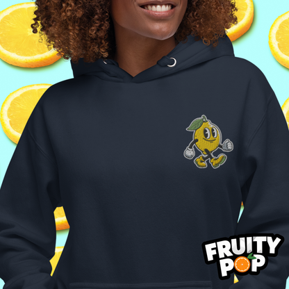 🍋 Lemon Lenny- When Life Hands You Lemons Be Zesty Unisex Pullover Hoodie 🍋