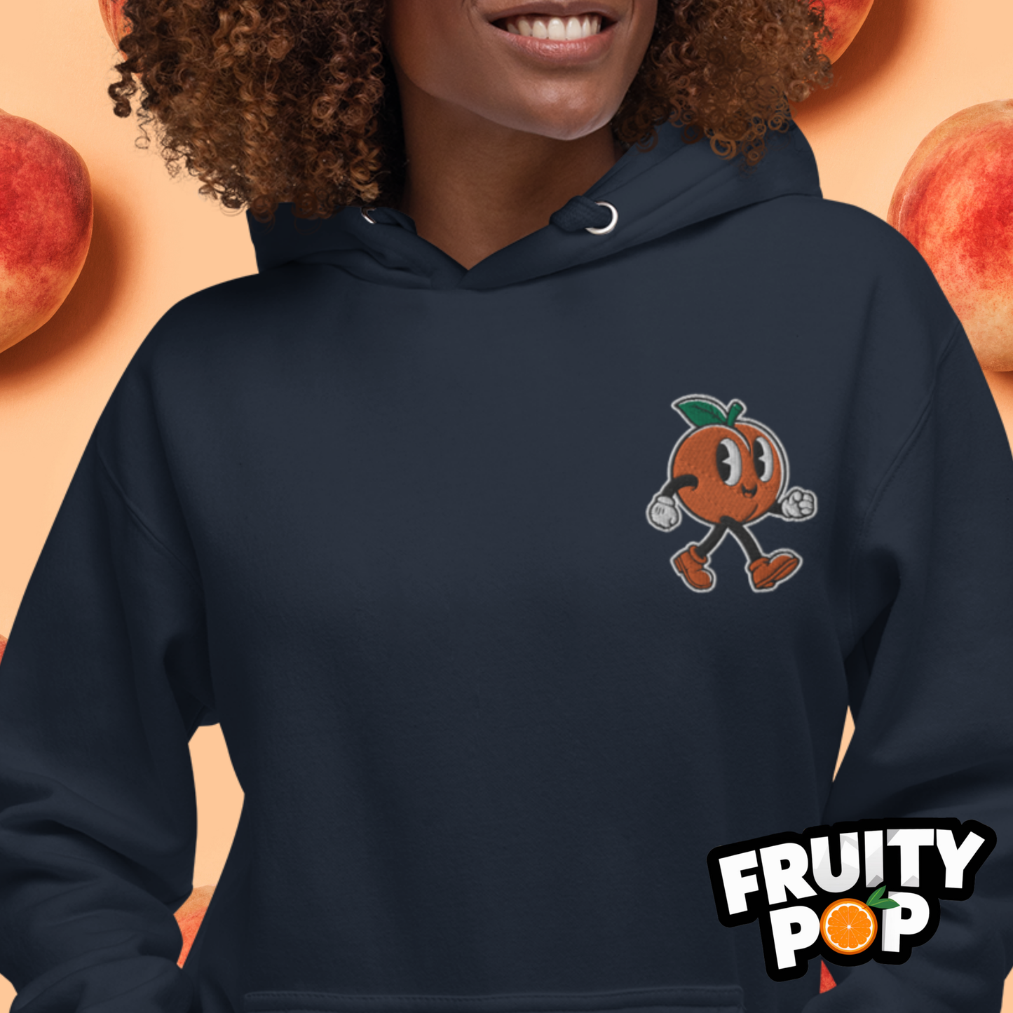 🍑 Peach Pete- Hollow Be Peachy Be Peachy Unisex Pullover Hoodie 🍑