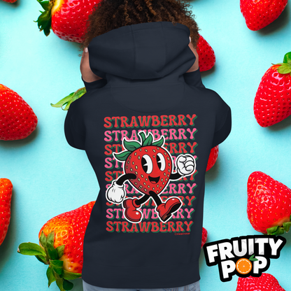 🍓 Strawberry Stan- STRAWBERRY STRAWBERRY STRAWBERRY Unisex Pullover Hoodie 🍓